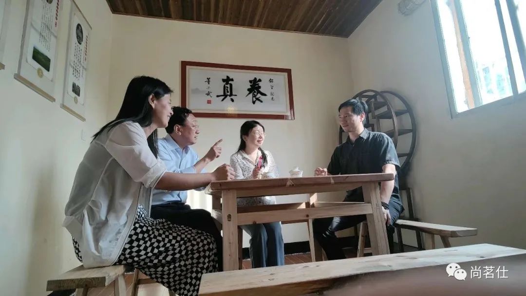 湖北茶叶网考察龟山岩绿