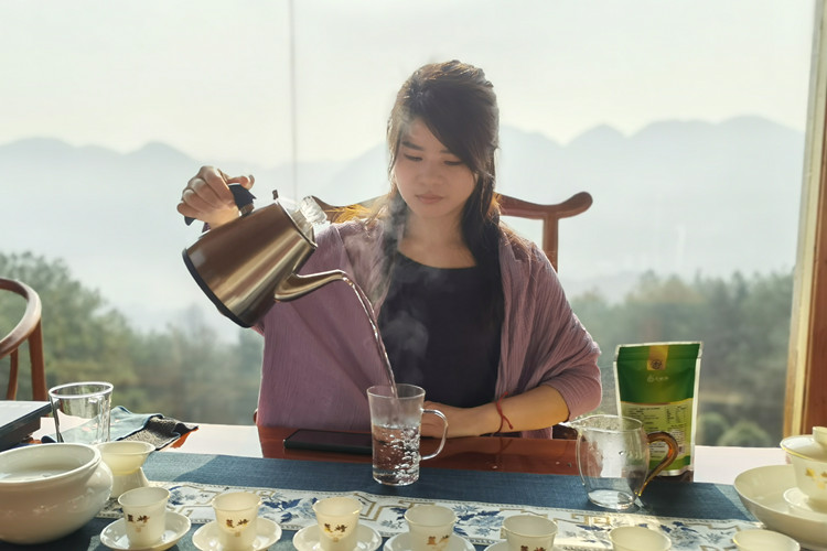 浙江西湖龙井村与湖北竹山龙井村共谋“茶”事 助其发展