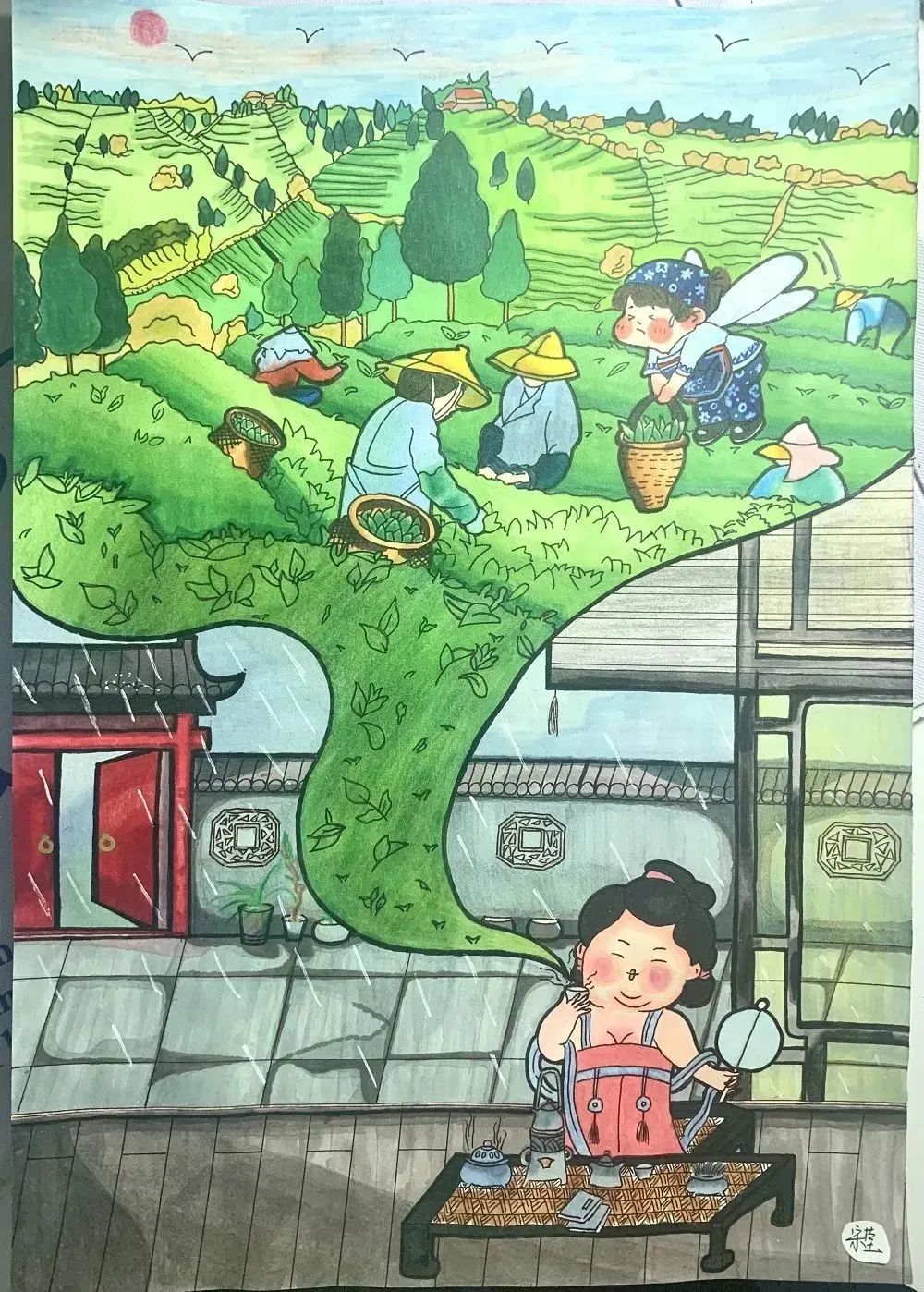 “国茶振兴”2022青少年茶文化作品展示