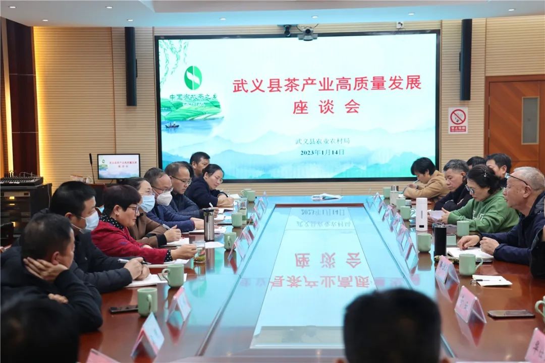武义县召开茶产业高质量发展座谈会