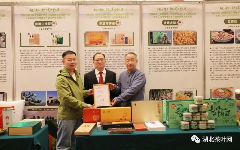 中部四省地理标志品牌培育创新大赛“赤壁青砖茶”获金奖