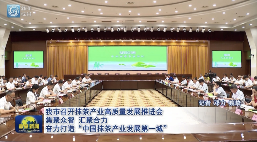 孝感市召开抹茶产业高质量发展推进会